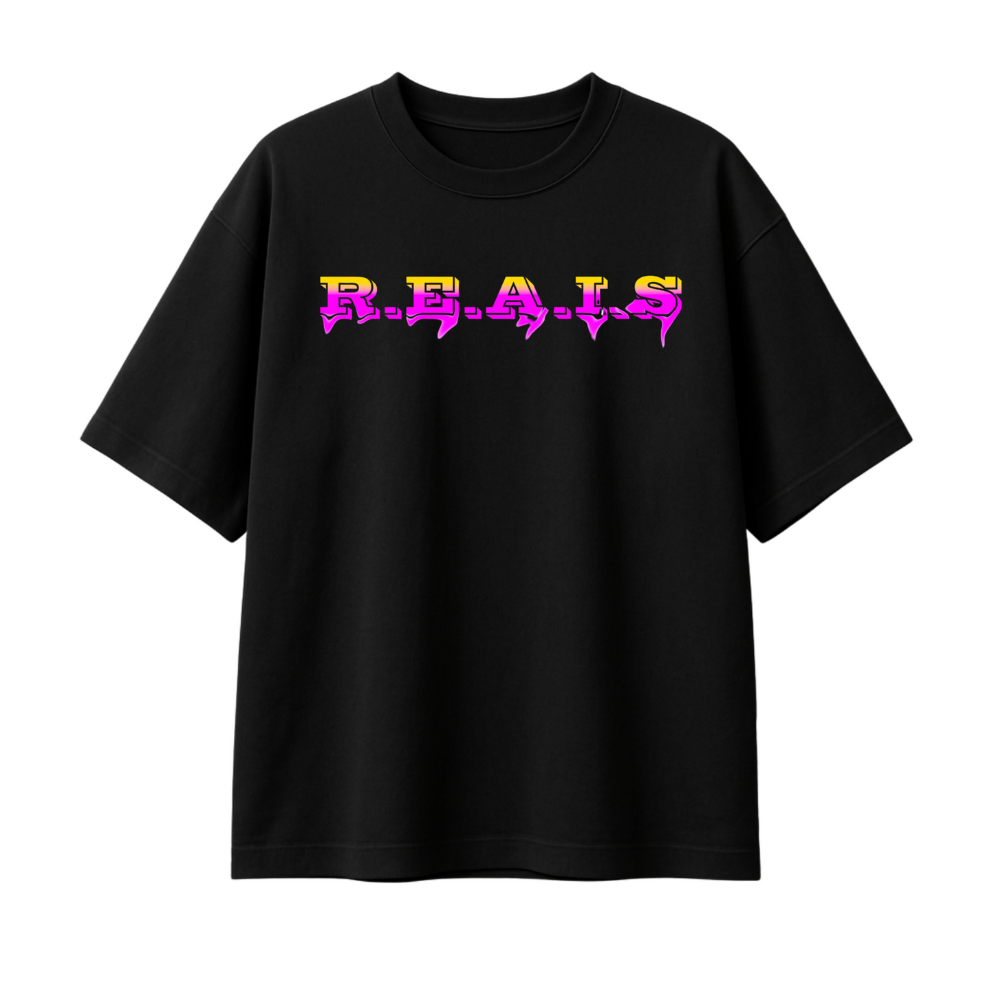 T-SHIRT OVERSIZED "R.E.A.I.S"
