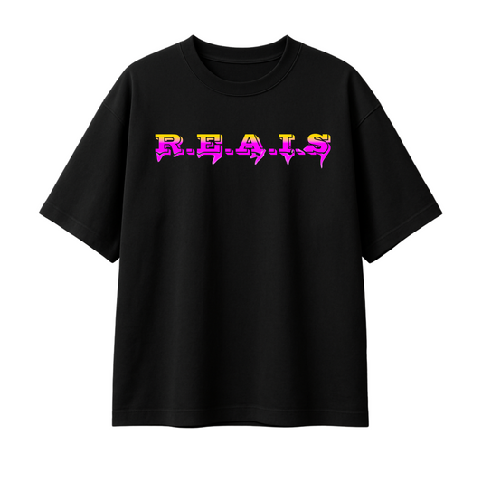 T-SHIRT OVERSIZED "R.E.A.I.S"