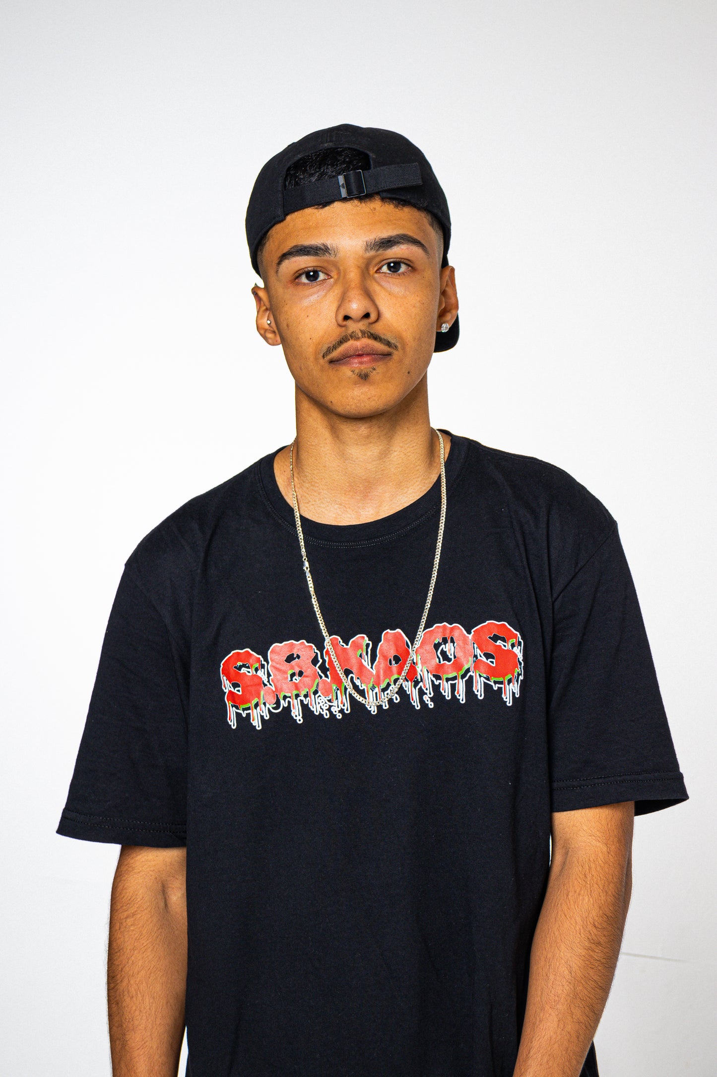 T-SHIRT "SBKAOS" ESCORRENDO